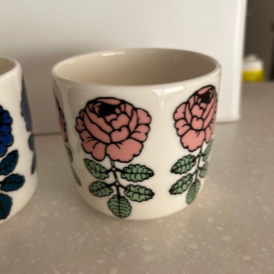 marimekko マリメッコ ヴィヒキルース ラテマグ 2個セット - メルカリ