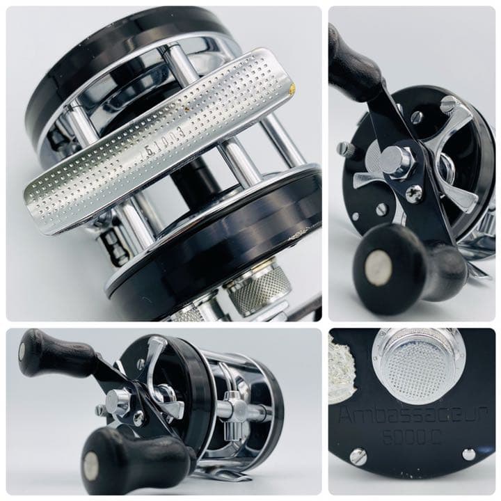 極希少【釣りキチ三平】ABU アブ アンバサダー 5000C 整備済 レア