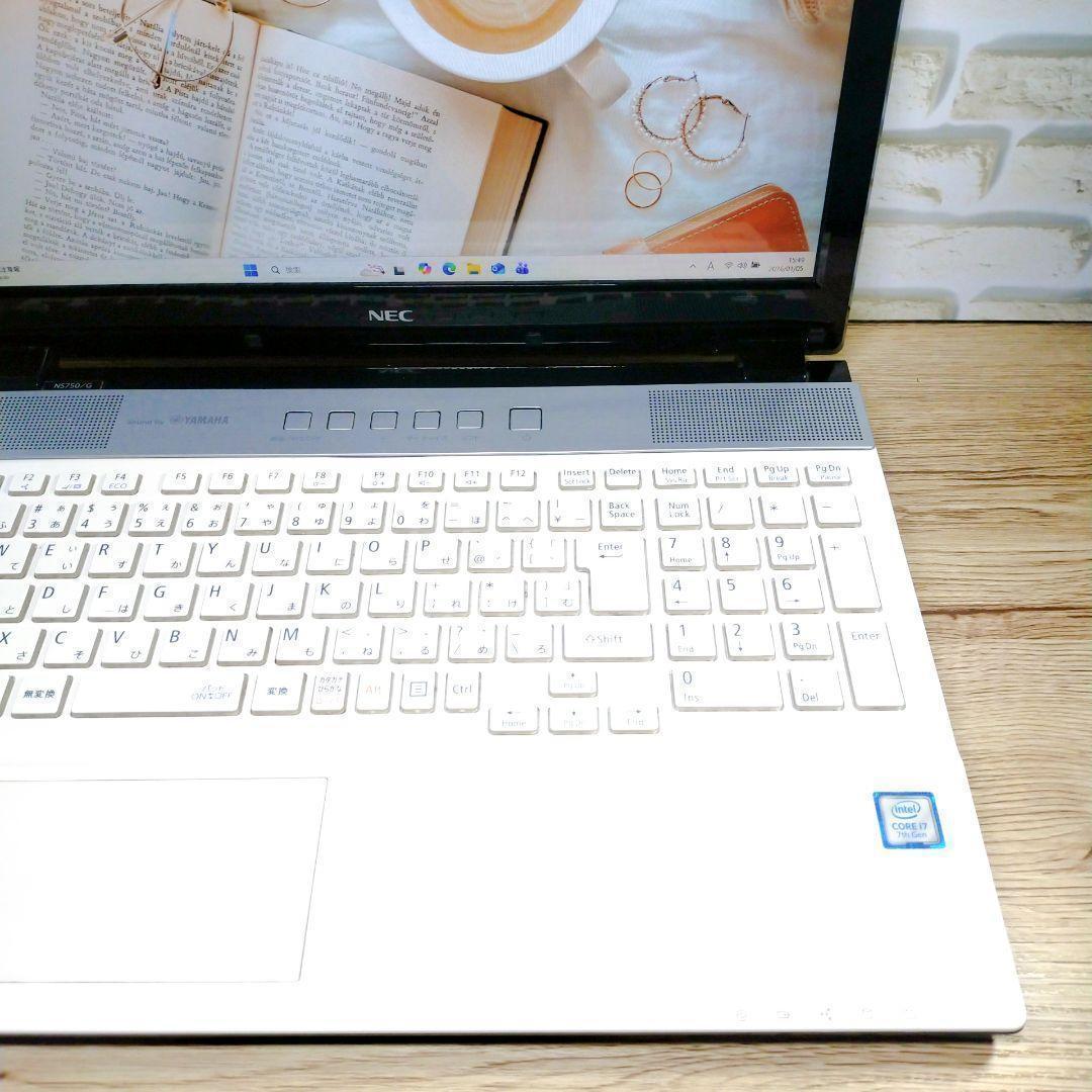 Core i7 NECノートPC SSD＋HDD Blu-ray タッチパネル - メルカリ