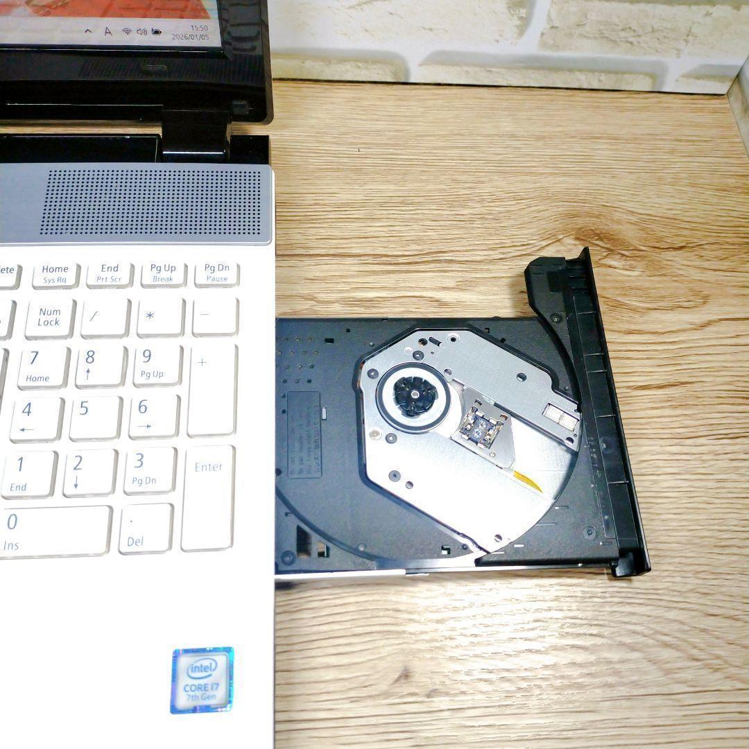 Core i7 NECノートPC SSD＋HDD Blu-ray タッチパネル - メルカリ