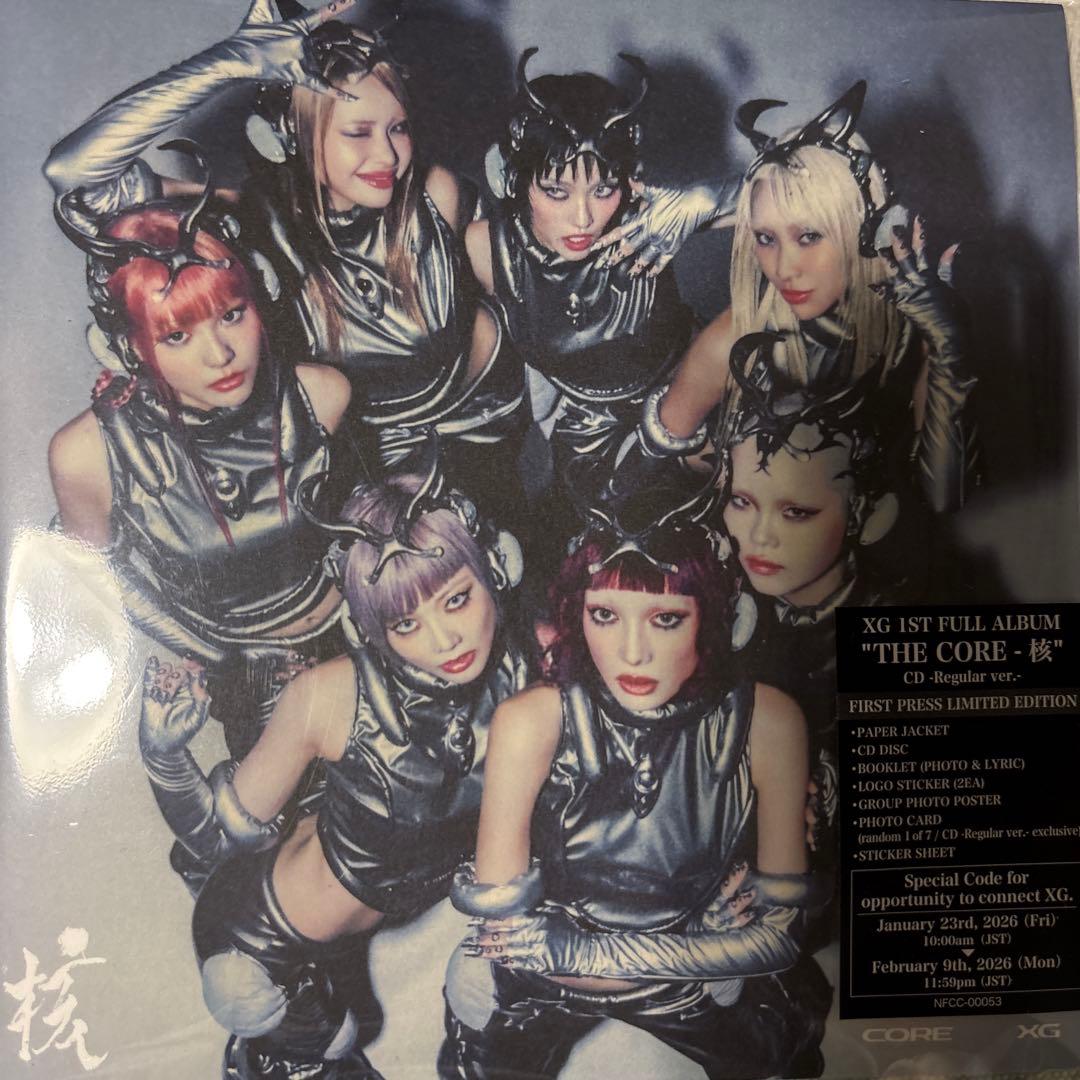 新品未開封】XG THE CORE -核 regular CD 抜けなし - メルカリ