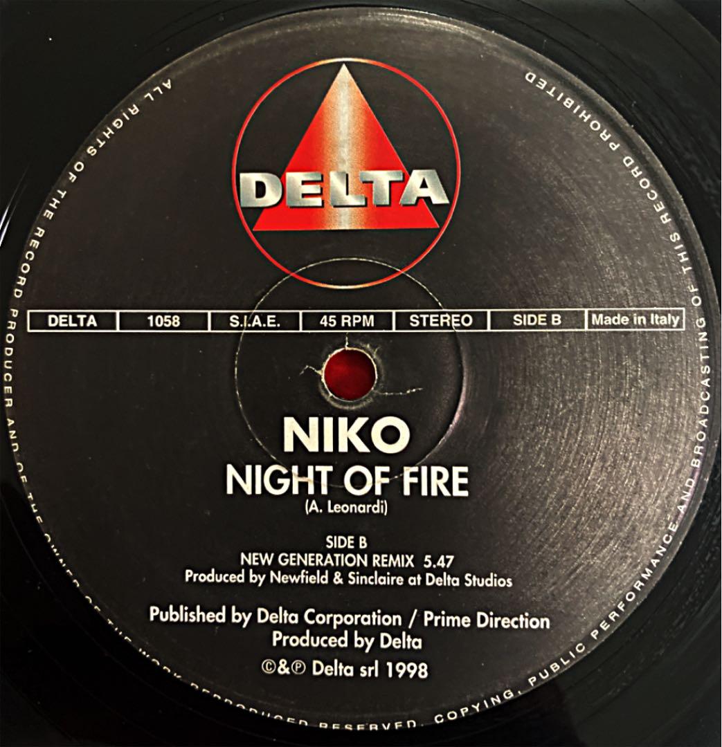 NIGHT OF FIRE／NIKO NEW GENERATION REMIX他 - メルカリ