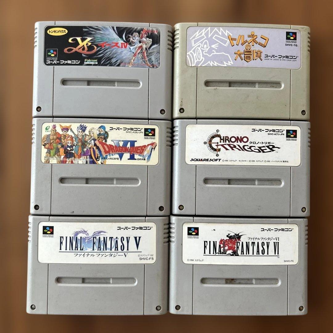スーパーファミコンソフト6本まとめ売り③ - メルカリ
