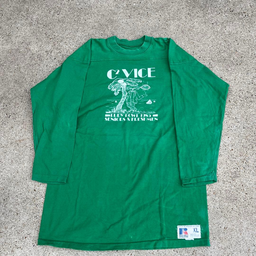 80〜90年代Russell Athletic フットボールT USA製 - メルカリ