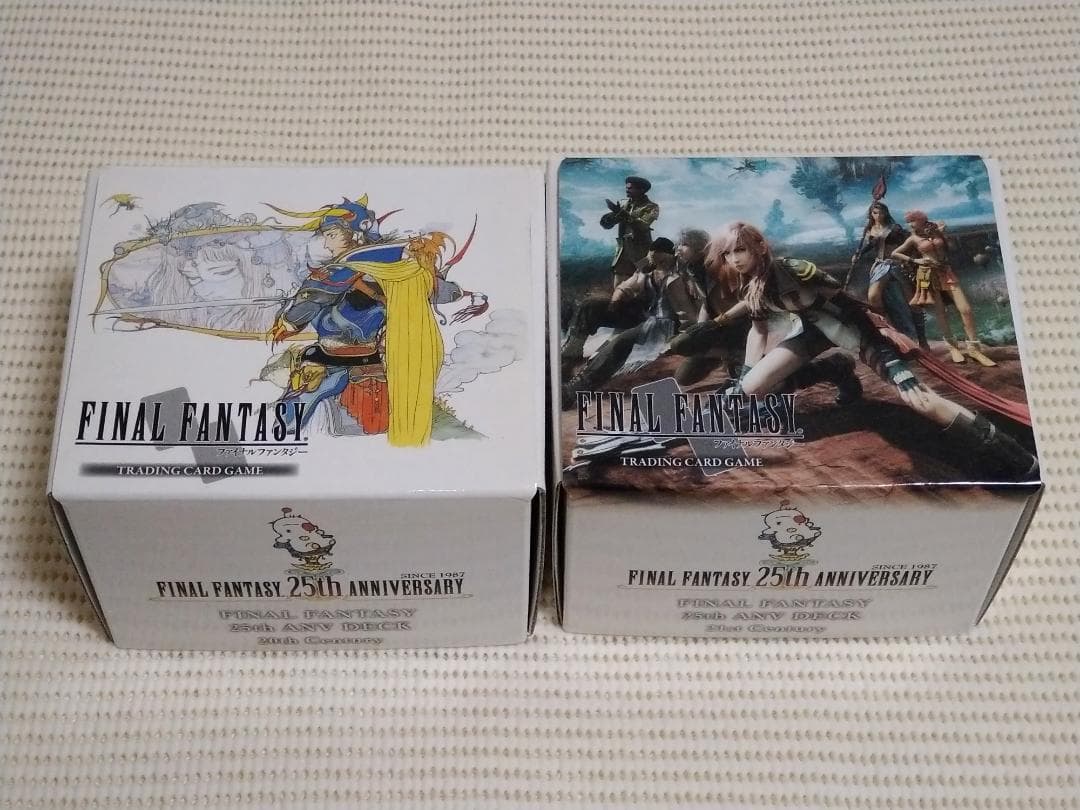 FF TCG ファイナルファンタジー25周年記念デッキ 2セット - メルカリ