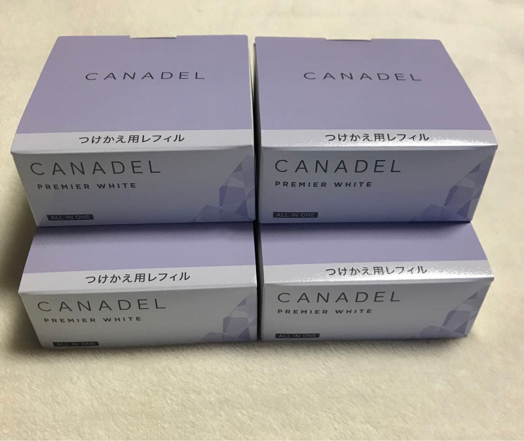 新品未開封】カナデル プレミアホワイト レフィル 58g 4箱セット