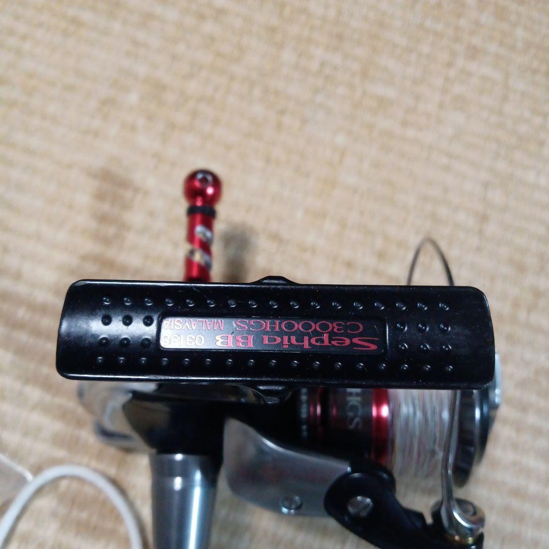 シマノ セフィアBB C3000HGS アルテグラスプール付属 フルセット