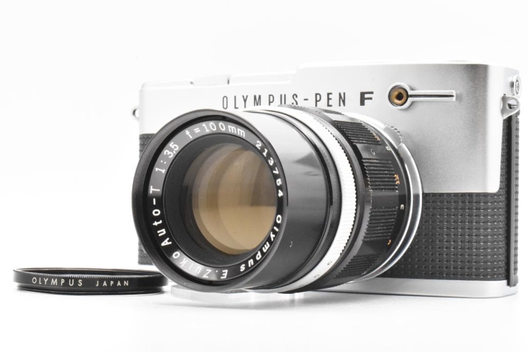 オリンパス PEN FV E.ZUIKO AUTO-T 100mm F3.5 ペンFのE.Zuiko Auto-T 100mm F3.5望遠レンズ。: よもやまカメラ