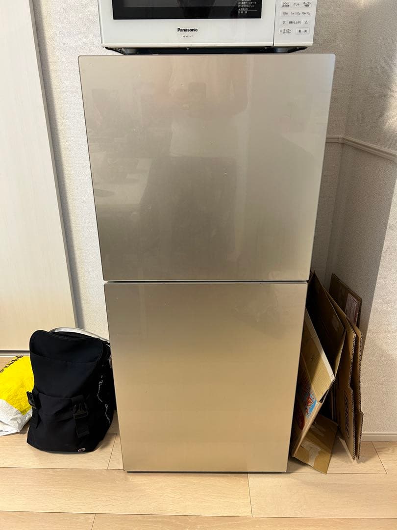 美品 146L TWINBIRD KHR-EJ15 2ドア冷蔵庫 2020年式 TWINBIRD＊146L冷蔵庫（冷凍庫大きめ）＊KHR-EJ15＊2020年製 買取しま