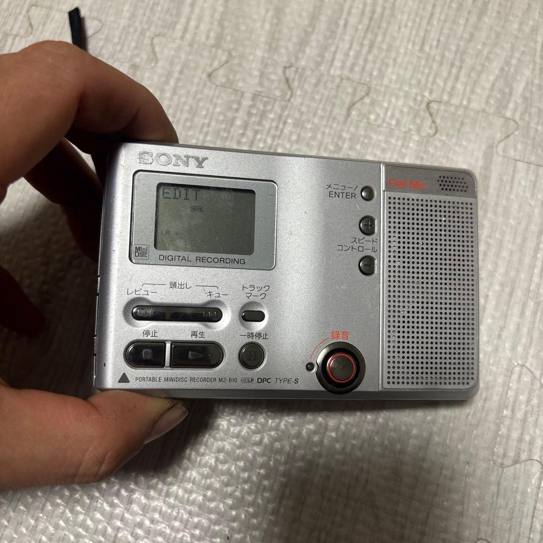 SONY ポータブルMDプレーヤー MZ-B10 - メルカリ