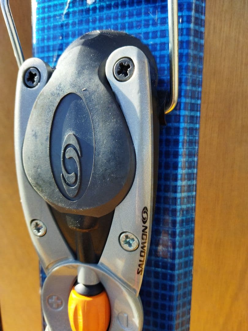 サロモン SALOMON ショートスキー 青 スポーツ - メルカリ