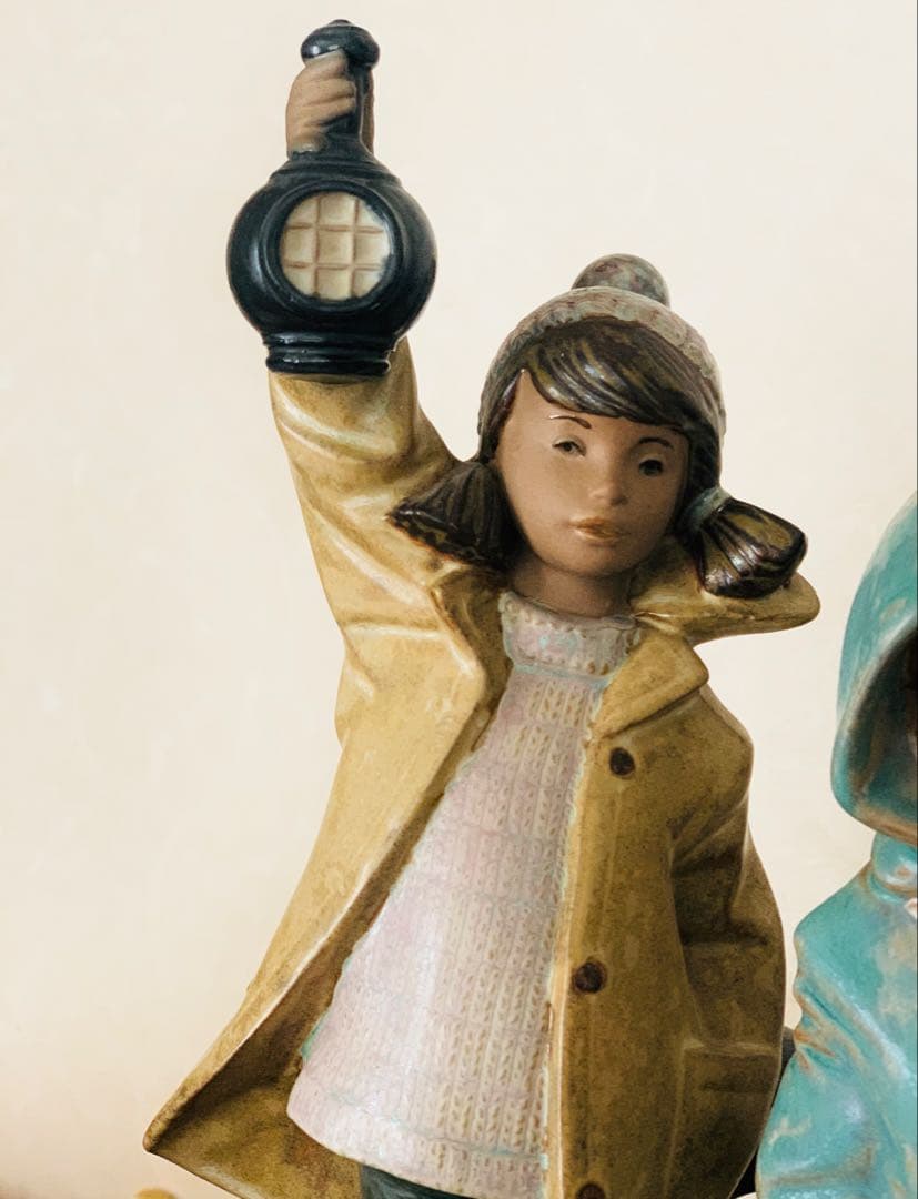 リヤドロ《AHOY THERE》グレス【絶版・貴重・美品】専用箱有り