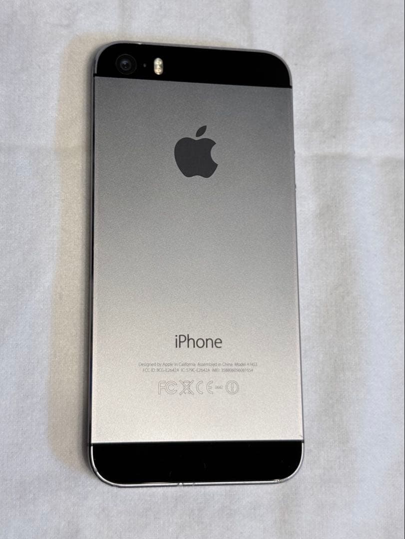 iPhone 5s 16GB スペースグレイSoftBank - メルカリ