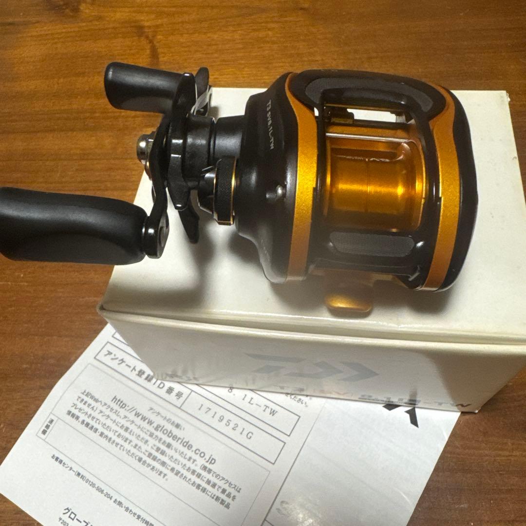 隣*ん様 ダイワ T3 SV8.1L-TW ベイトリール 左巻き - メルカリ