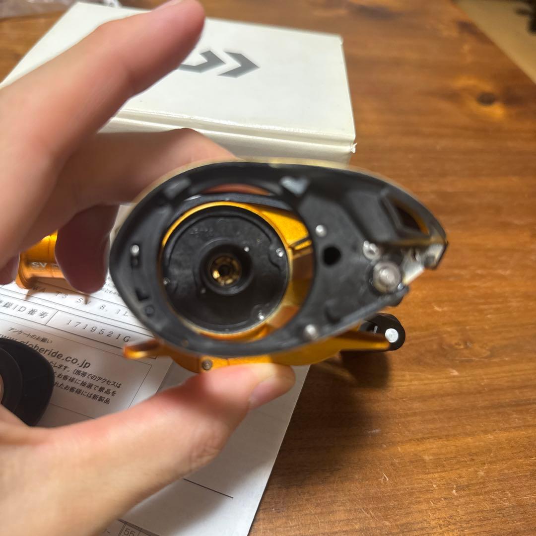 隣*ん様 ダイワ T3 SV8.1L-TW ベイトリール 左巻き - メルカリ