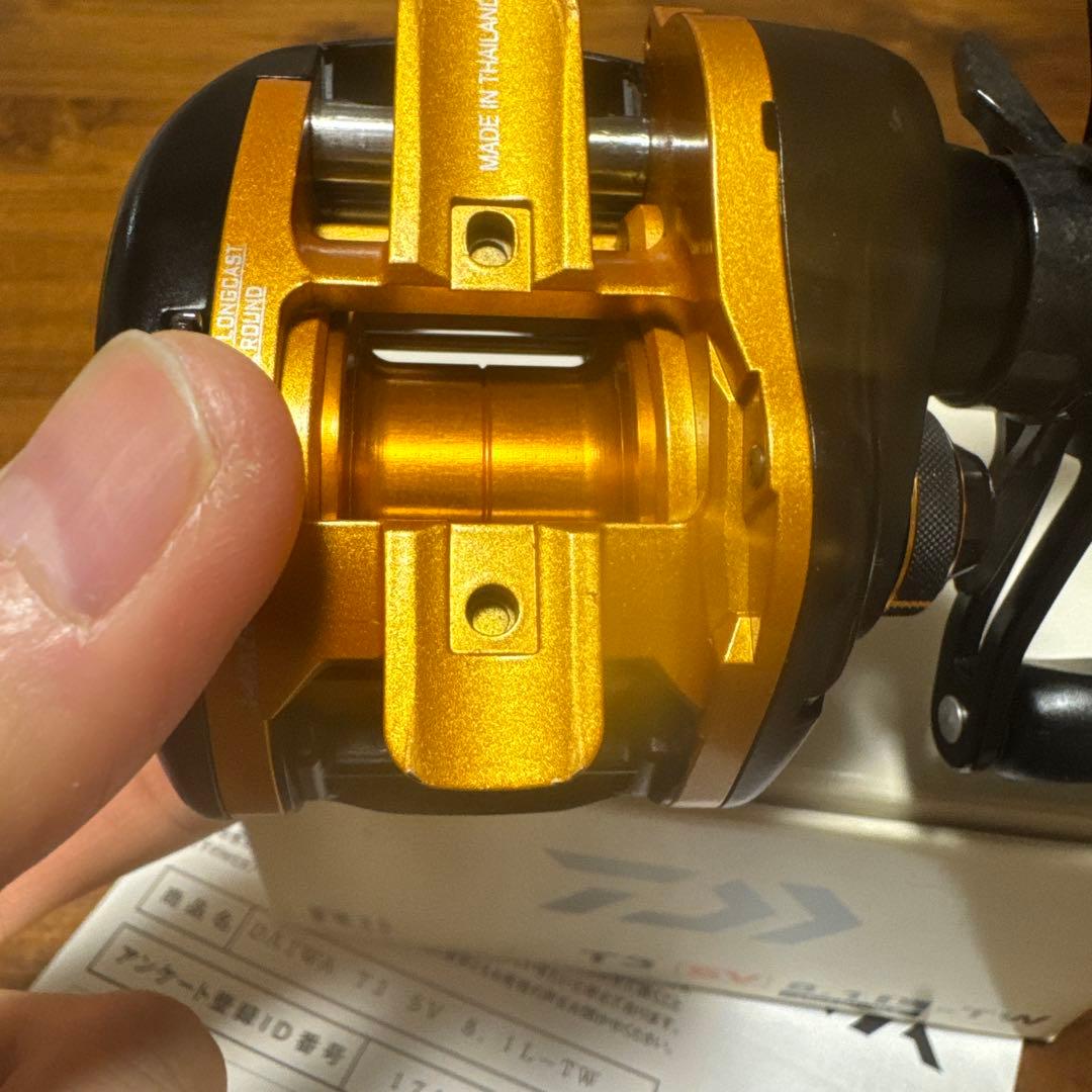 隣*ん様 ダイワ T3 SV8.1L-TW ベイトリール 左巻き - メルカリ