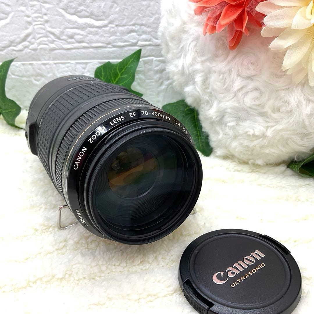 【美品】Canon EF 70-300mm f/4-5.6 IS USMレンズ