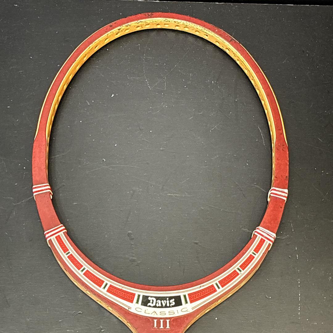 1月5日に削除します TAD DAVIS CLASSIC Ⅲ ヴィンテージ 木製テニス
