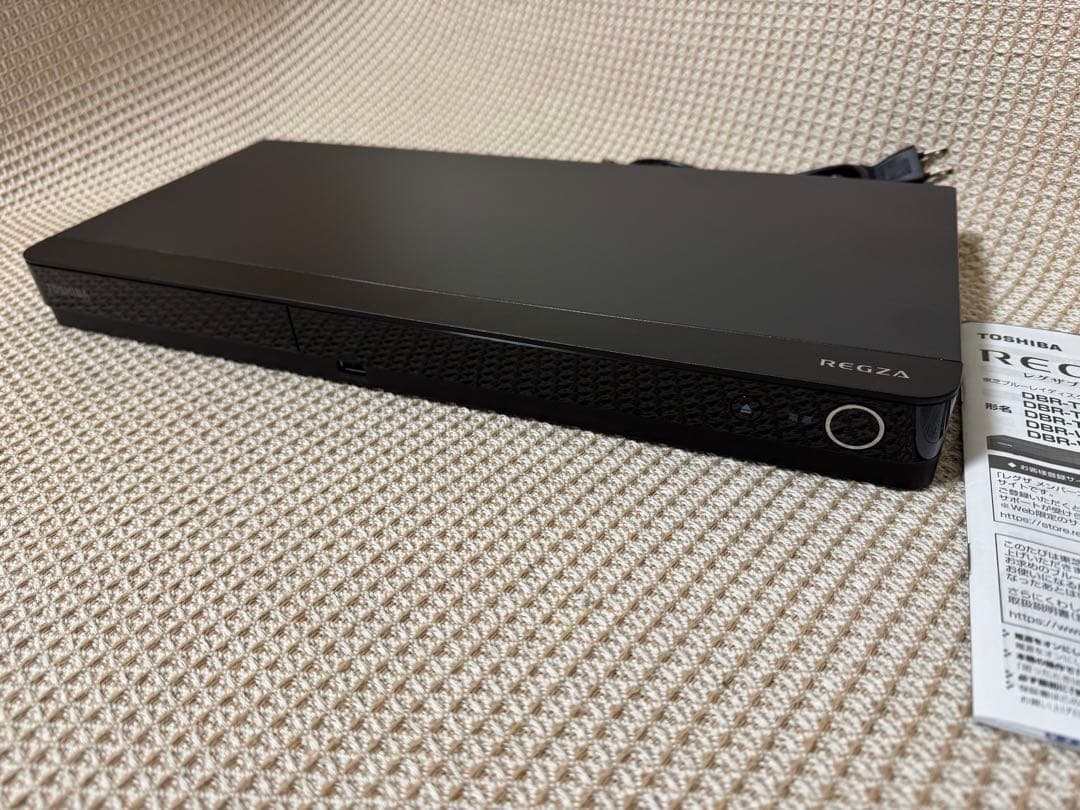 美品】東芝 REGZA ブルーレイ DBR-T101 2022年製 1TB - メルカリ