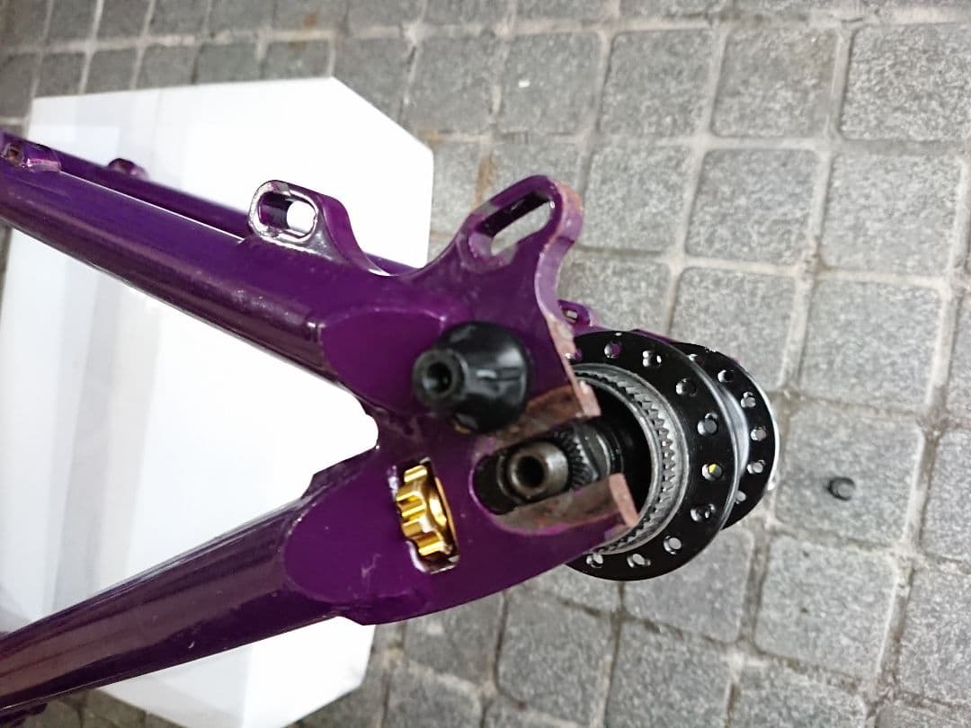 訳あり・改造あり】 LAST BIKES RUFUS フレーム ダートジャンプ - メルカリ