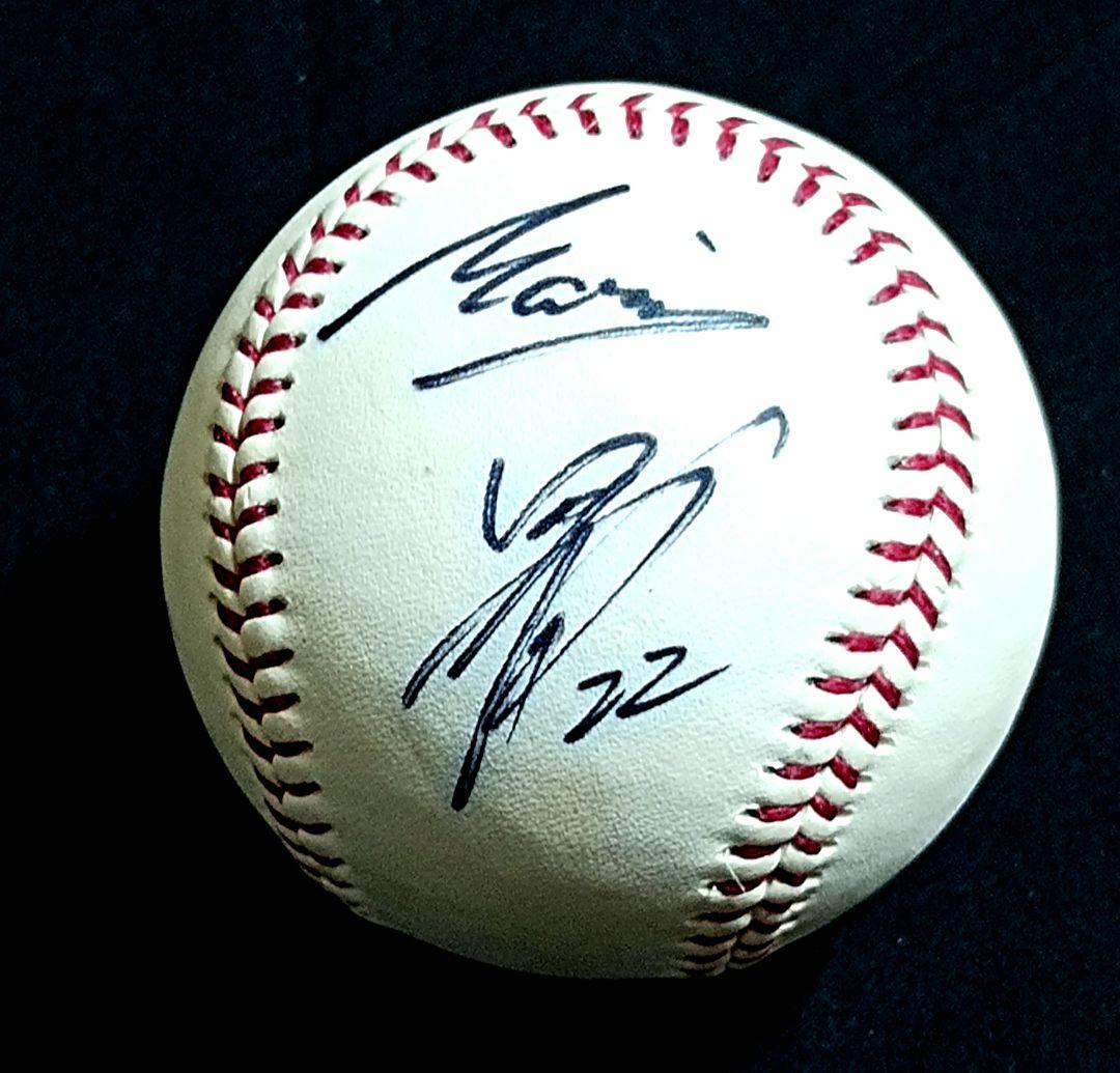 里崎智也 直筆サイン入り NPB 公式球 WBC ロッテ - メルカリ