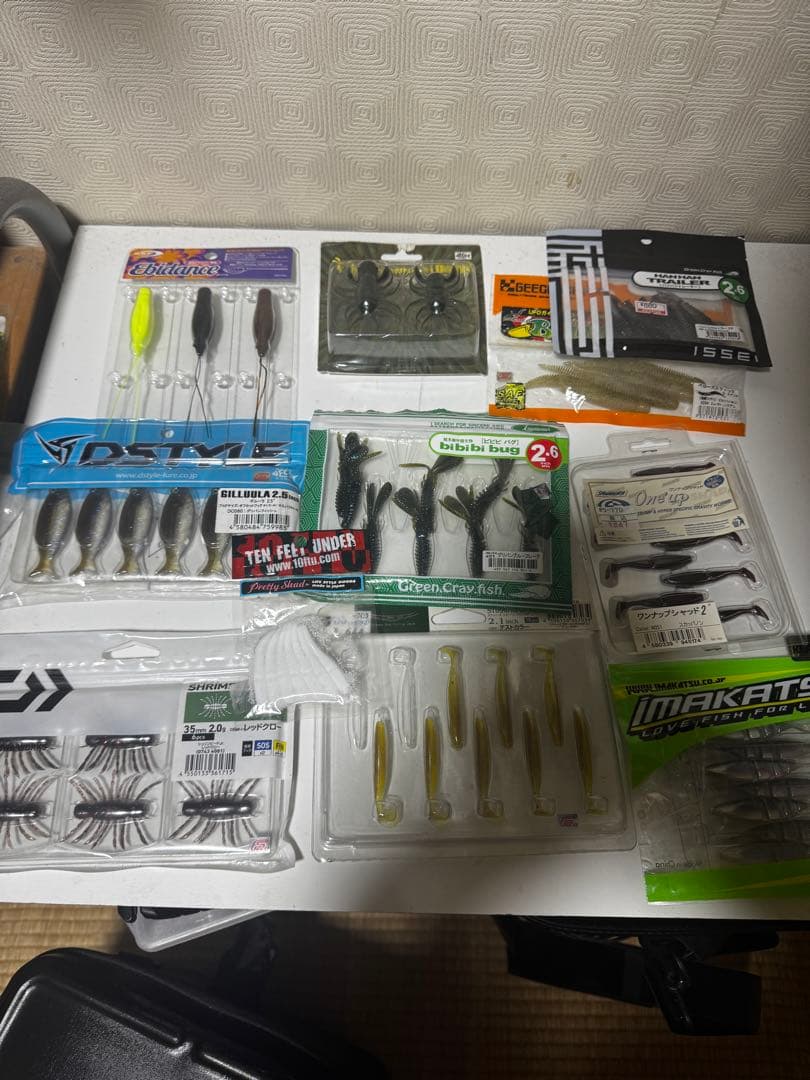バス釣り 引退ワームセット - メルカリ