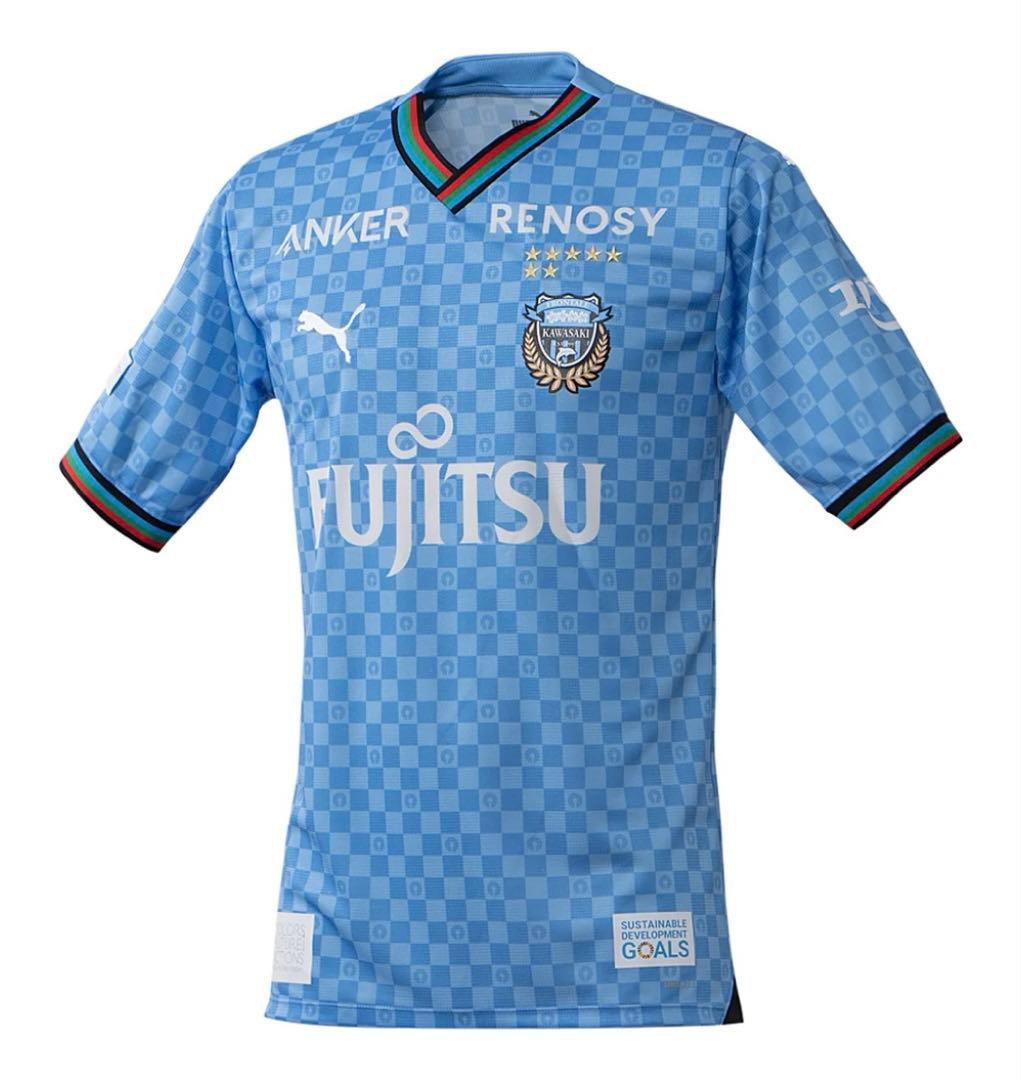 2024 川崎フロンターレ 1st ユニフォーム 2XL 天皇杯マーク加工