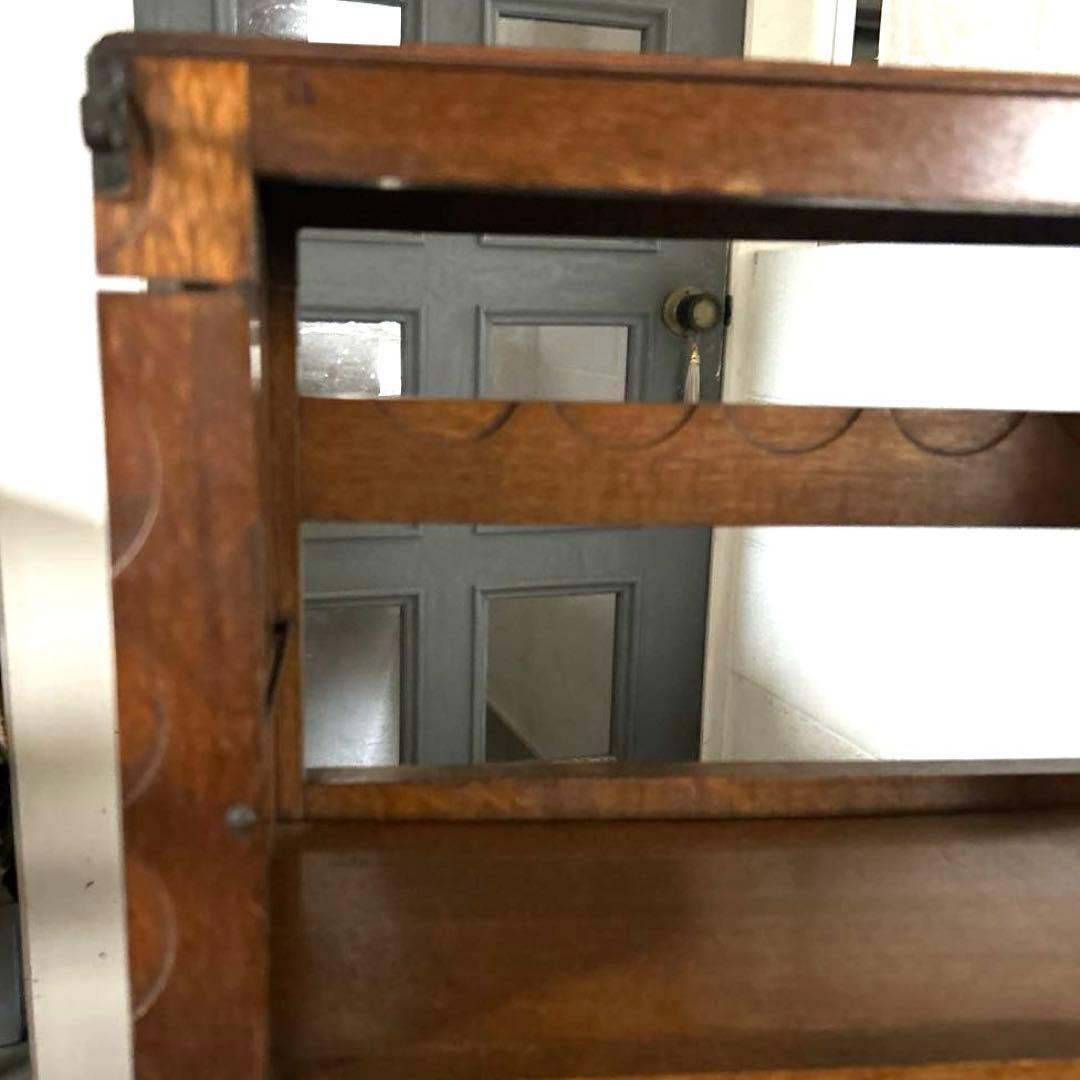 値下げ❗️ヤマハ 日本楽器 アンティーク 本棚 昭和レトロ② 組み立て