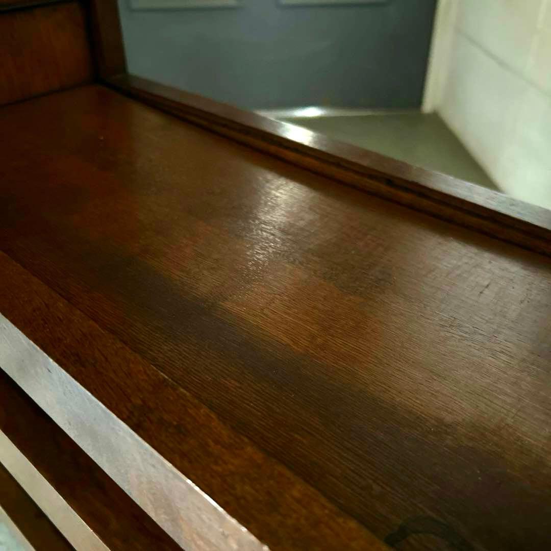 値下げ❗️ヤマハ 日本楽器 アンティーク 本棚 昭和レトロ② 組み立て