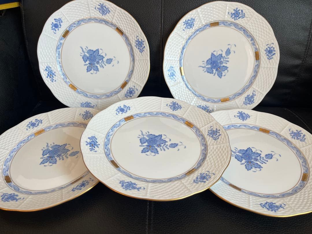 ヘレンド アポニーブルー 皿5枚 23cmセット 楽天市場】ヘレンド アポニー ブルー カップの通販