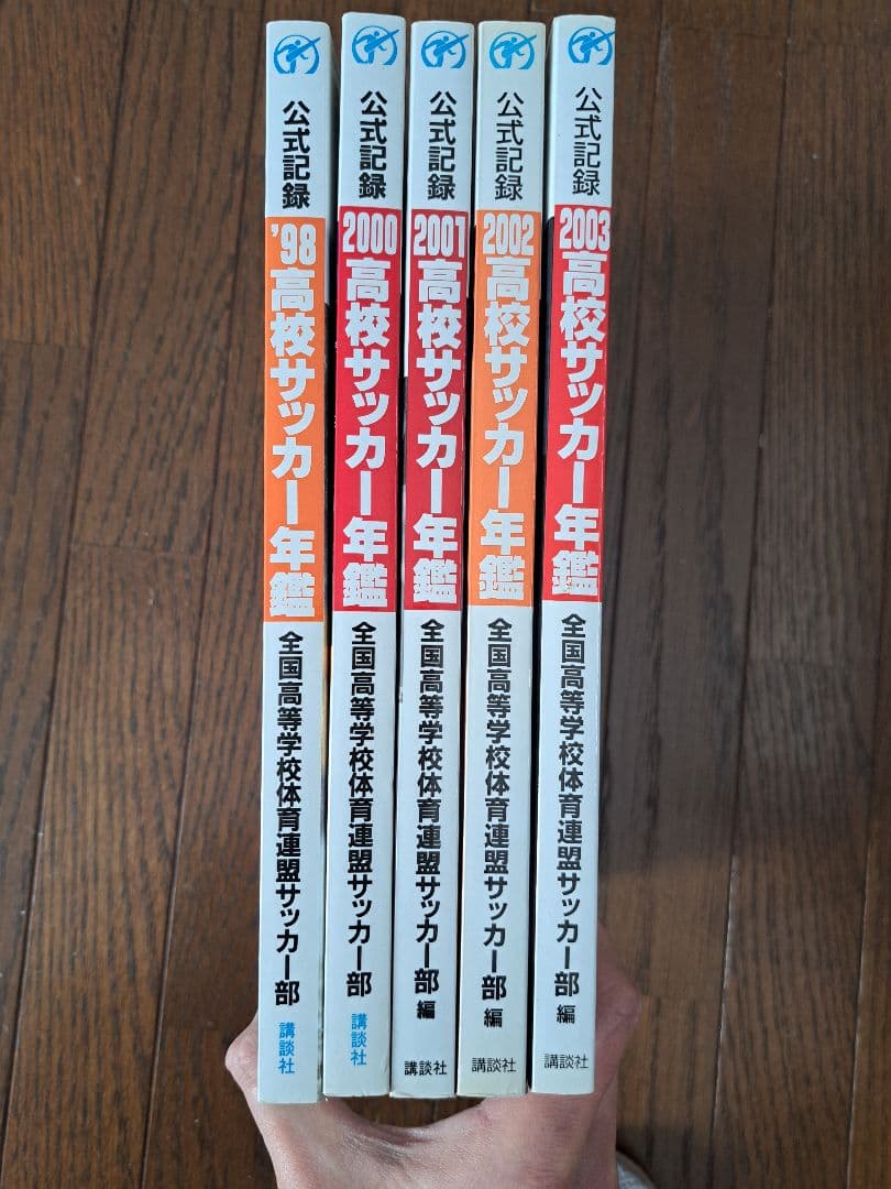 高校サッカー年鑑 1998-2003 5冊セット 高校サッカーダイジェストVol.39 | 日本スポーツ企画出版社 バック
