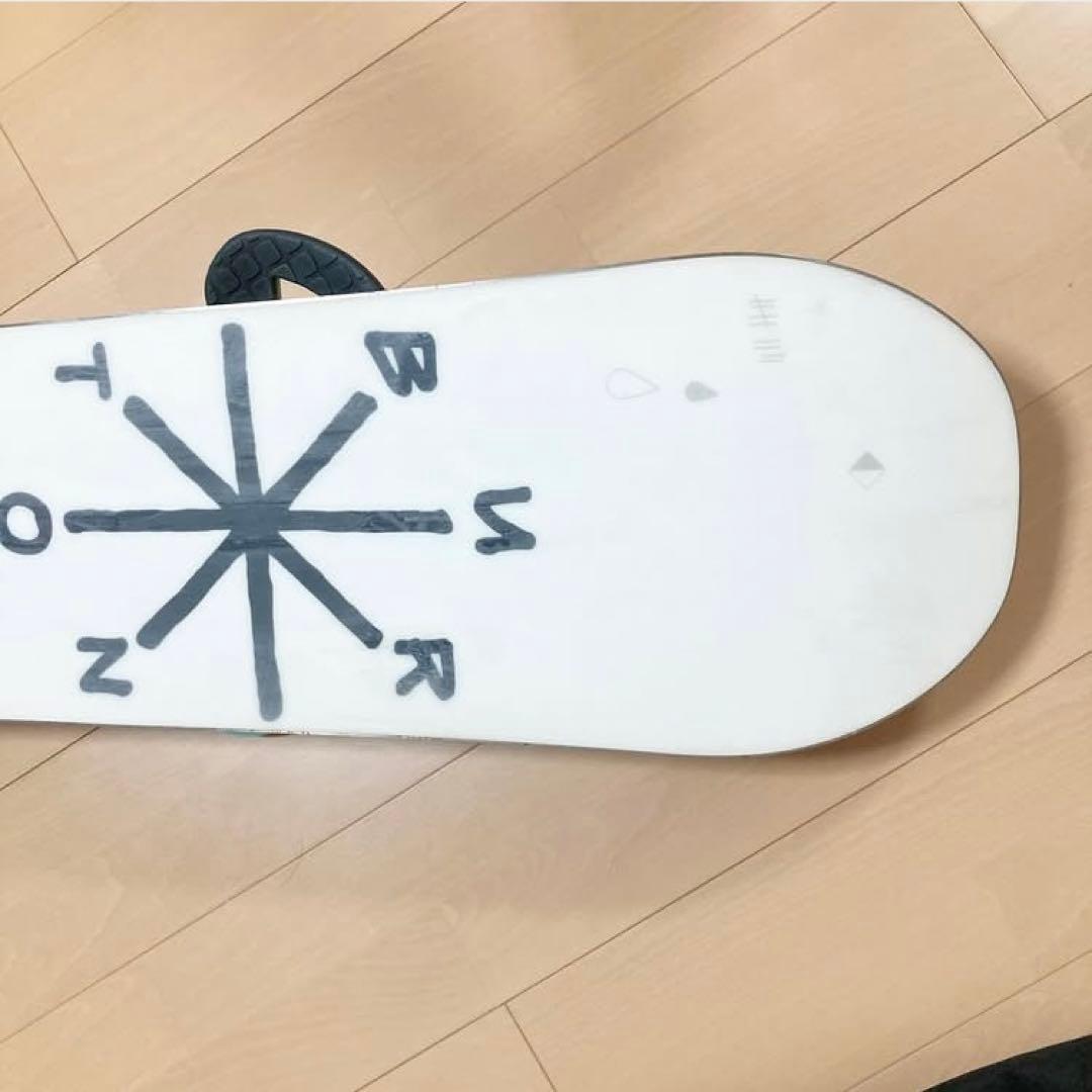 【美品】BURTON スノーボード 145cm ブーツ 24.5cm