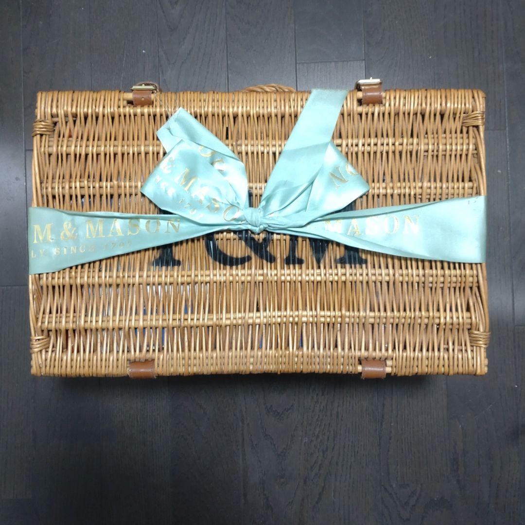 フォートナム&メイソン ハンパー バスケット カゴ 籐 F&M ピクニック