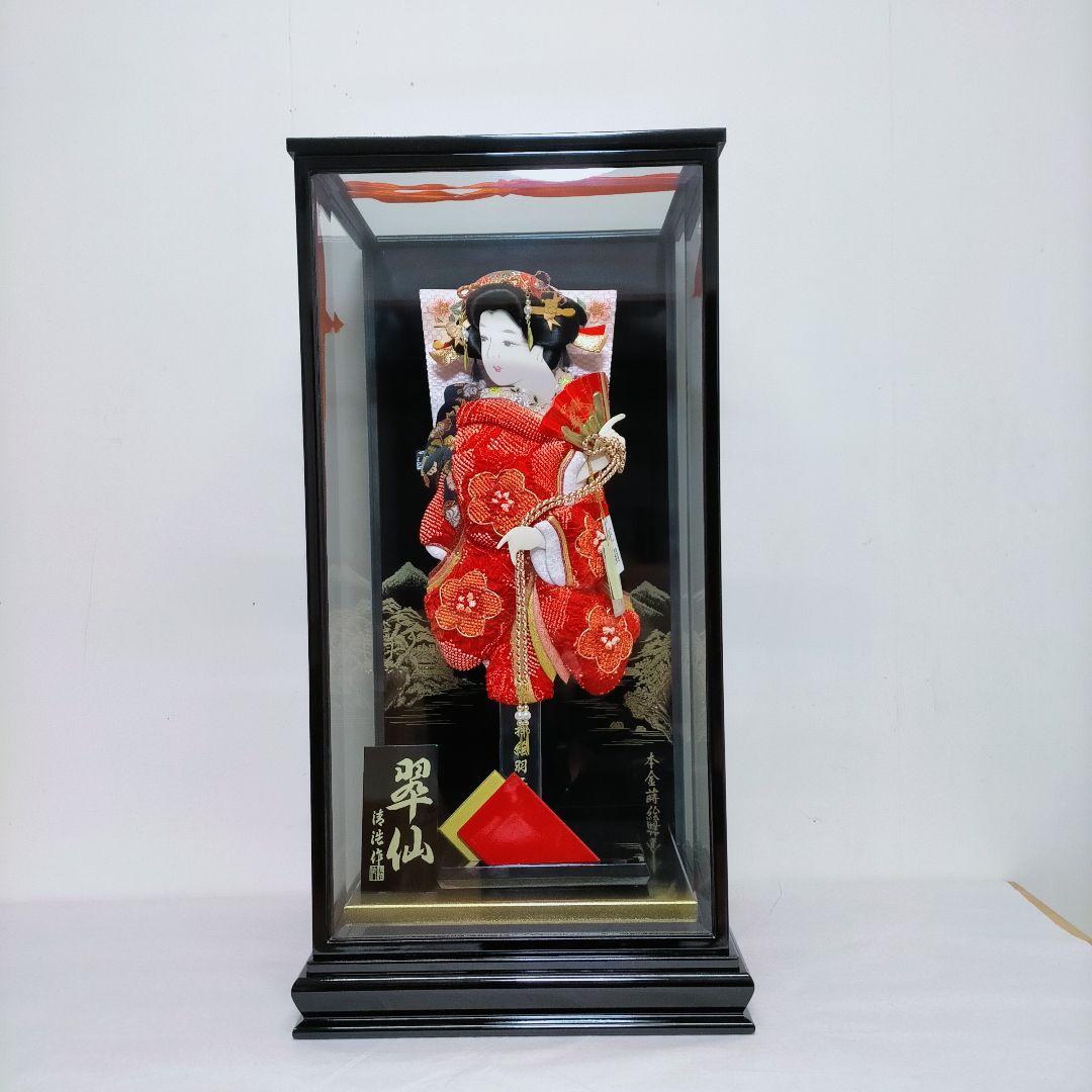 羽子板 17号 金彩 しぼり 道明寺 ガラスケース 温かみ 羽子板 17号 金彩 しぼり 道明寺 ガラスケース