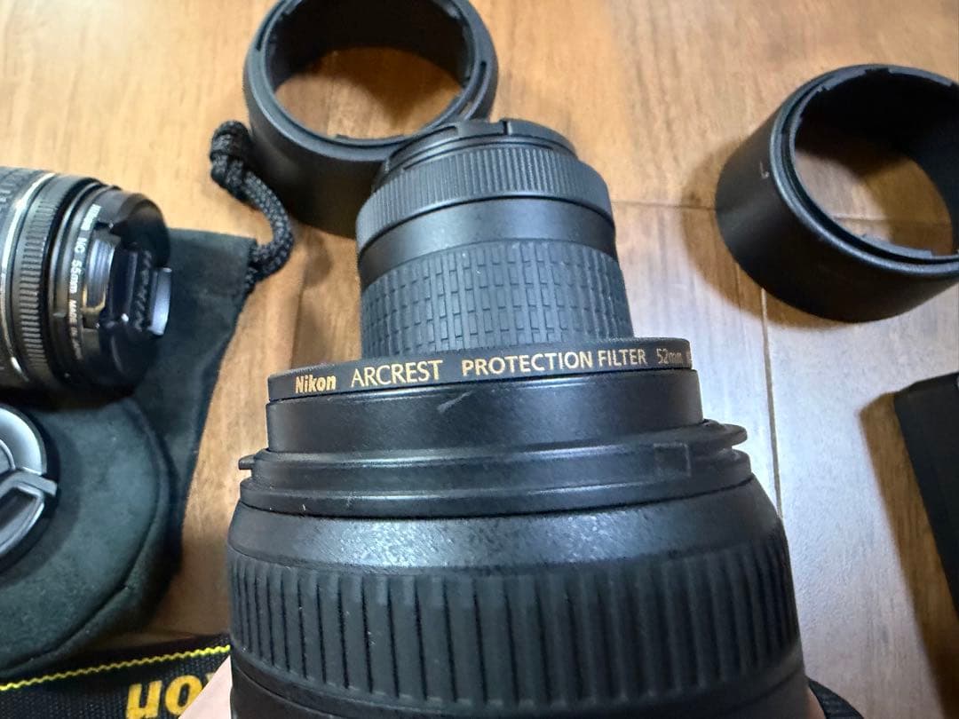 Nikon D5600 ダブルズームキット +単焦点レンズ - メルカリ