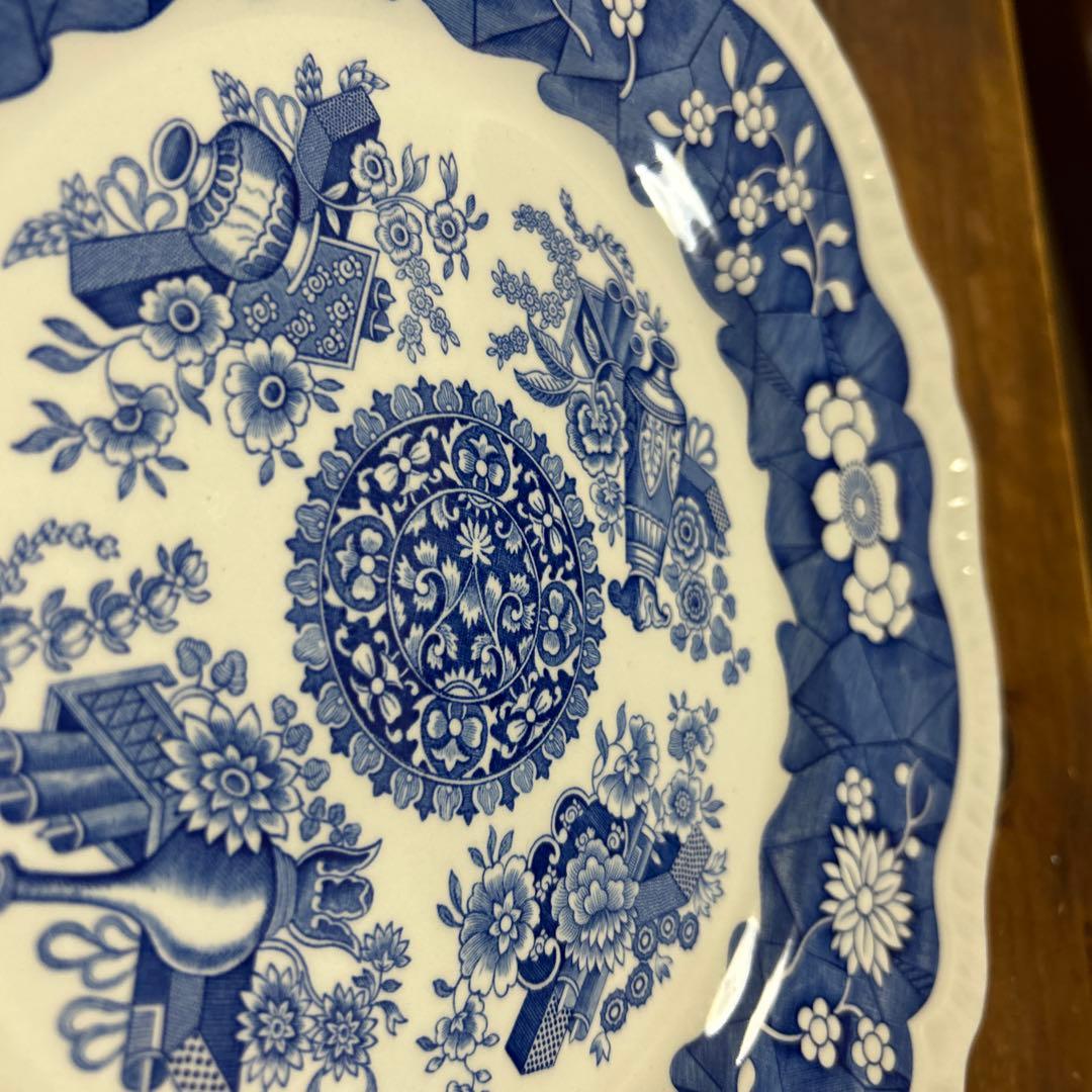 希少 スポード ブルールームコレクション 27.5㎝ ディナープレート