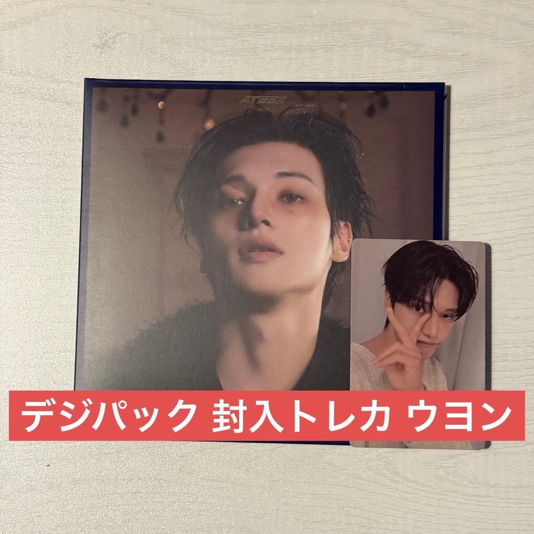 ATEEZ GOLDEN HOUR part.4 デジパック 封入トレカ ウヨン - メルカリ