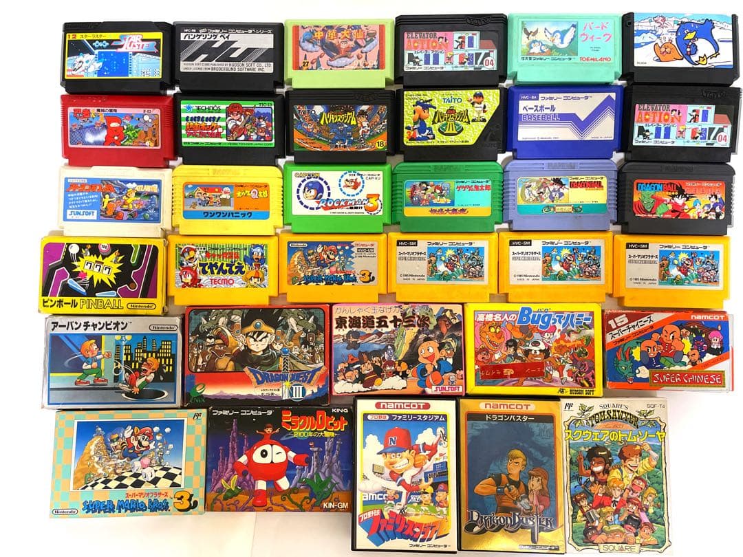 ファミコン　ソフト　セット　まとめ売り ファミコンソフト 25本セット まとめ売り - メルカリ