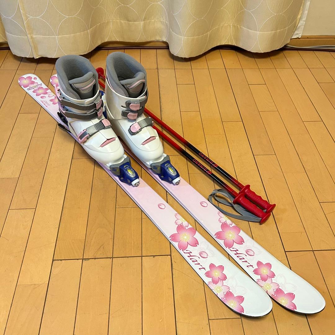 ☆美品フルセット☆ HART 128cm ブーツ 23〜23.5cm