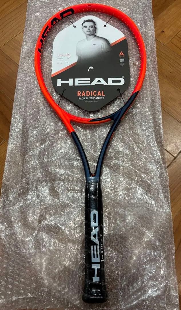 【新品】ヘッド　ラジカルプロ　2023 グリップ2 HEAD｜ラジカルプロ 2023 ｜インプレ】レスポンスのよい競技系モデル