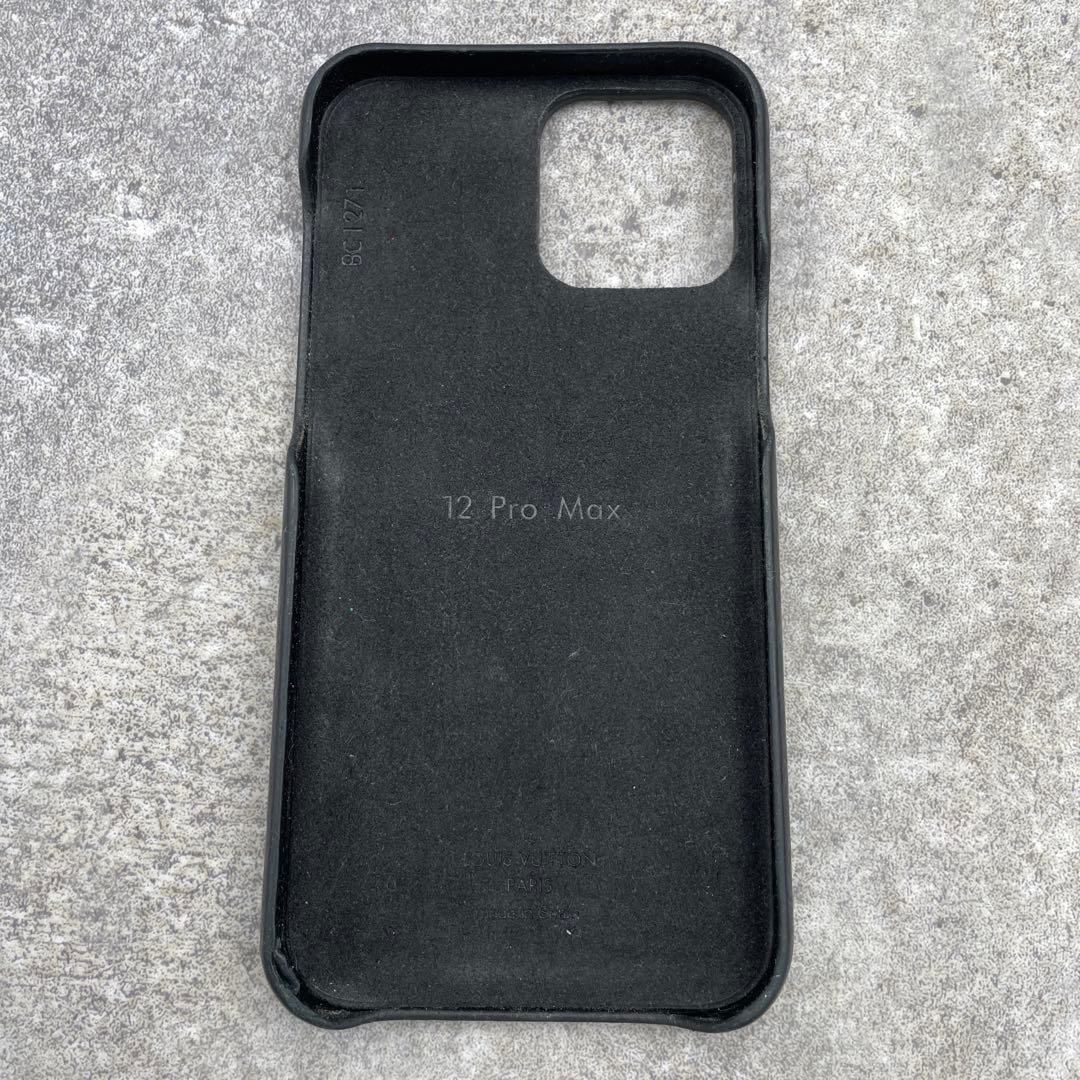美品】ルイヴィトン iPhone12 Pro Max ケース モノグラム - メルカリ