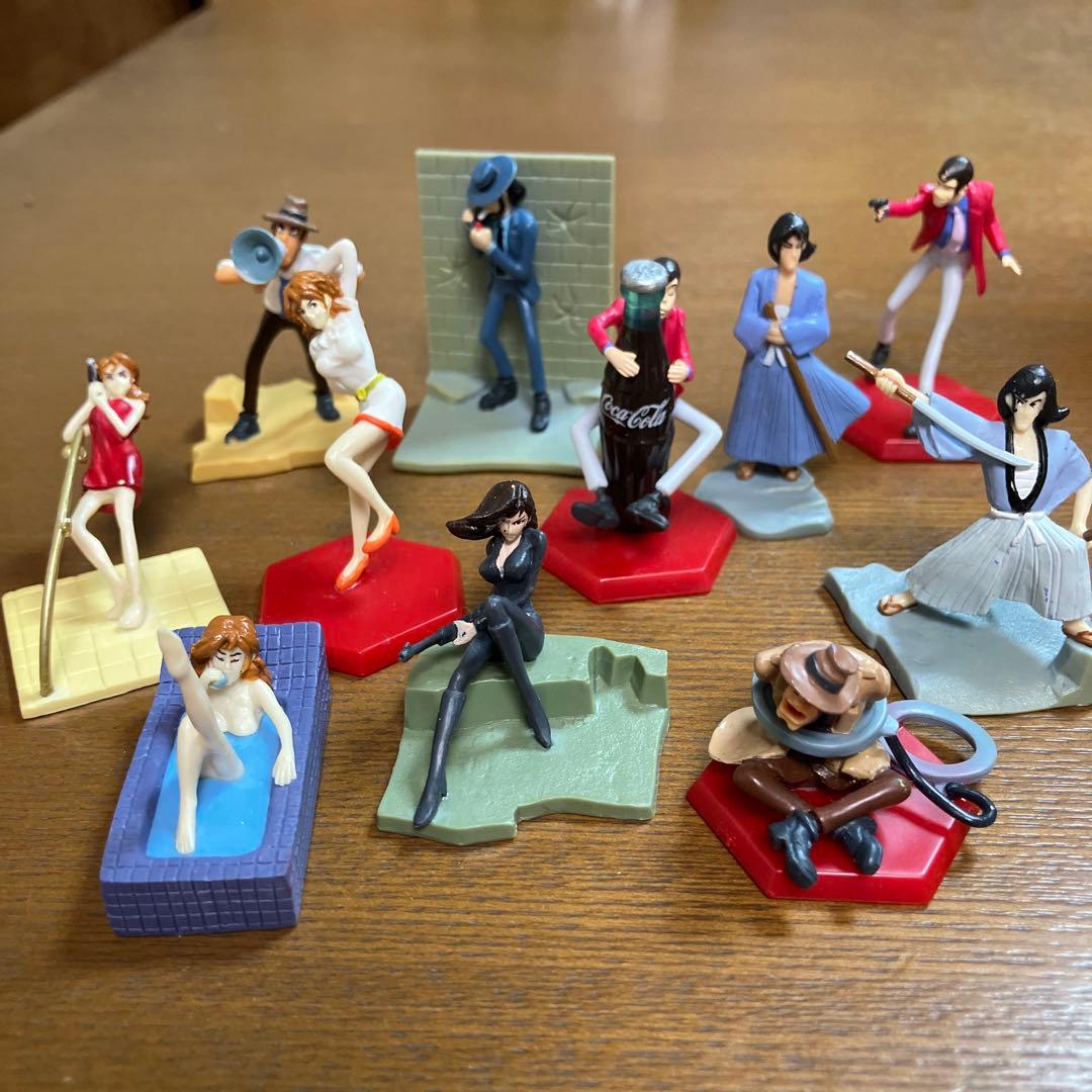 コカコーラおまけ ルパン三世フィギュア11体セット - メルカリ
