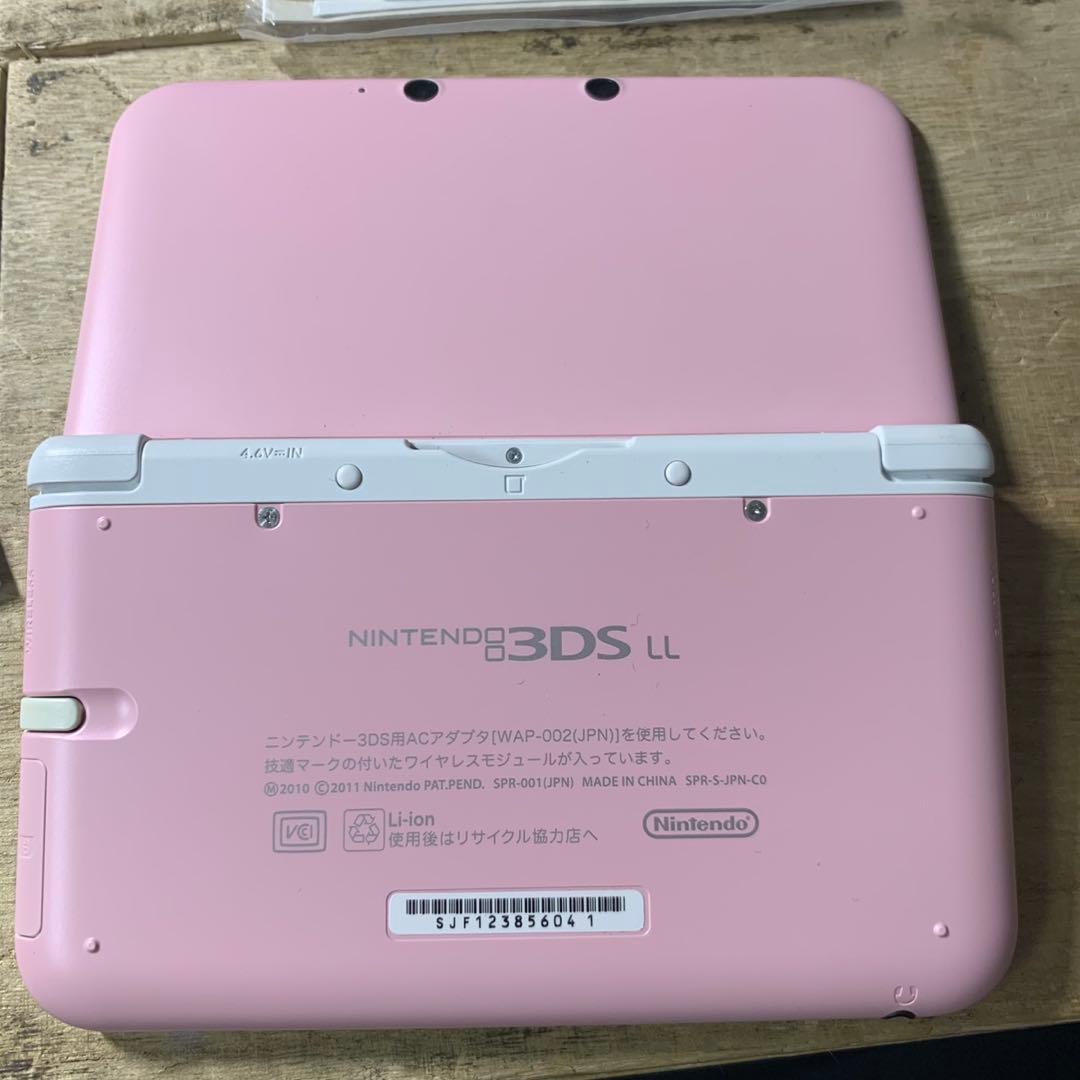 動作確認済み Nintendo ニンテンドー3DSLL ピンク ホワイト 本体