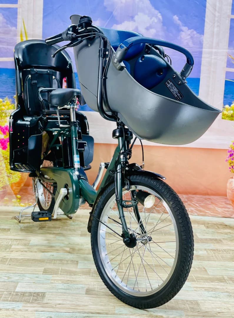 らちゃん 様専用 2018モデル⭐️ Y2285ギュット12AH子供乗せ電動自転車