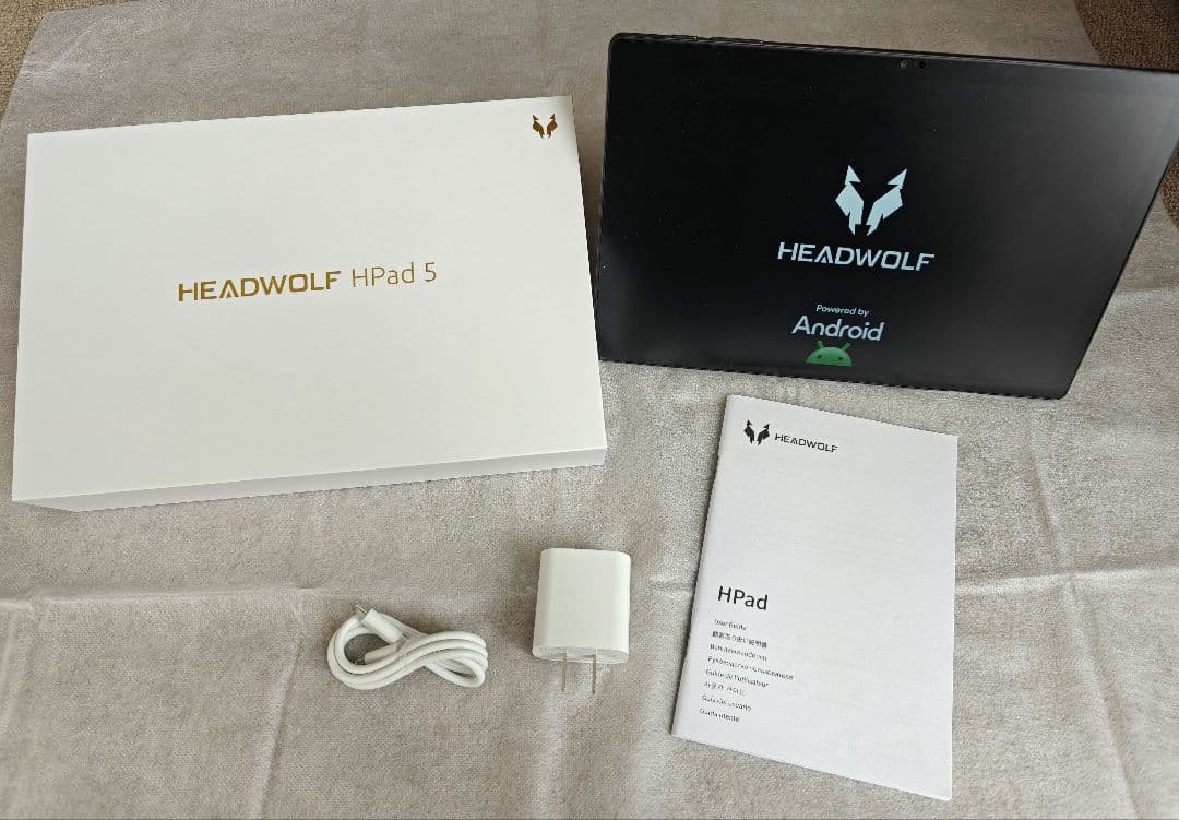 Androidタブレット本体 HEADWOLF HPad5 Headwolf HPad5というタブレットを購入、これはいい、久しぶりに非常に