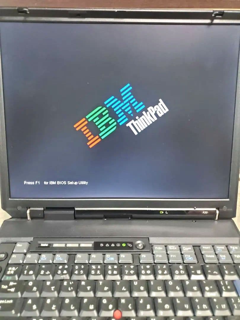 IBM ThinkPad A30☆ノートパソコン☆レトロ - メルカリ