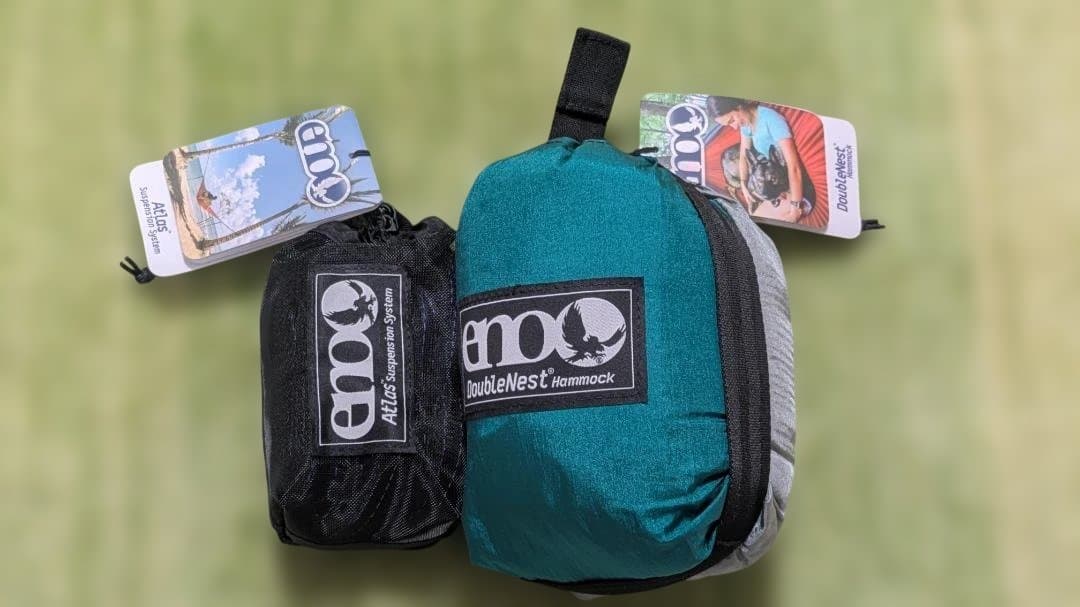 未開封！ eno ダブルハンモック & アトラスサスペンション システム