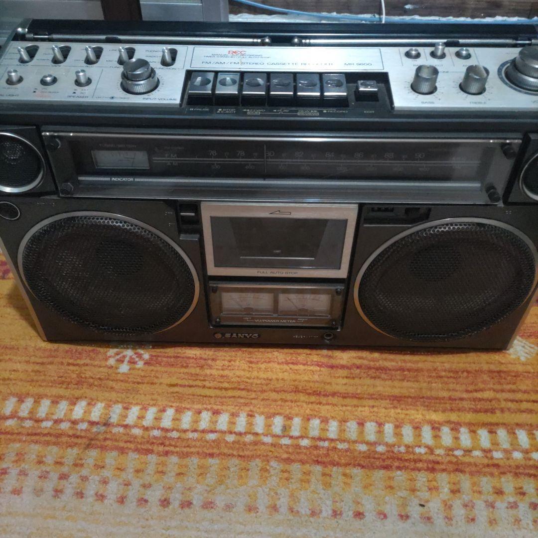F*p様 SANYO MR 9600 ラジオ・カセットレコーダー、説明文必ずお読 F*p様 SANYO MR 9600 ラジオ・カセットレコーダー、説明文必ずお読