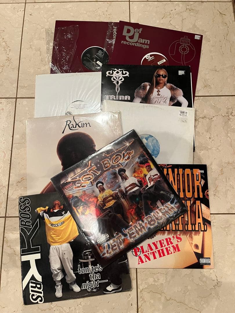 90s Hiphop ミドルスクール 12inch 9枚セット muro - メルカリ