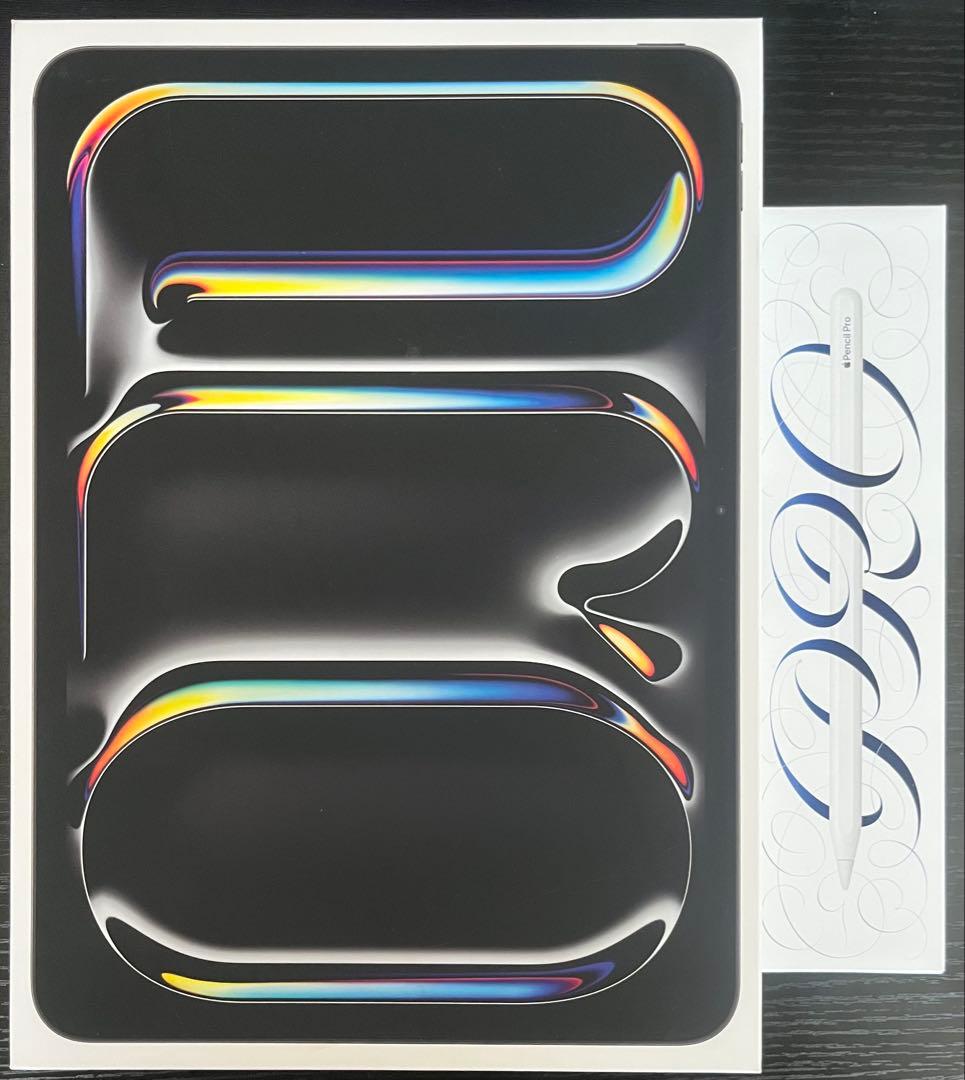 【本体】iPad Pro M4 11インチ+Apple Pencil +ケース JEDirect iPad Pro 11インチ M4（2024）用ケース Pencilホルダー付き